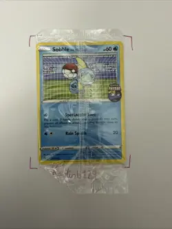 Pokemon TCG Sobble On the Ball Futsal Promo Card Factory Sealed #005/005 - Image 1