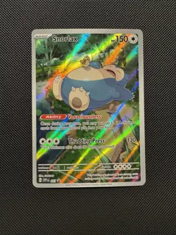 Pokemon TCG Snorlax 051 SVP Promo Sv: Scarlet & Violet 151 Promo Card Near Mint - Image 1