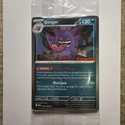 Pokemon TCG Gengar 050/088 Promo Sealed Stamped Gamestop Promo Card - Image 1