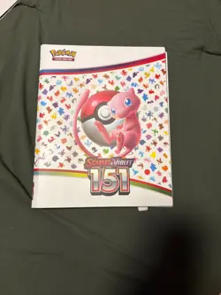 Pokemon 151 BINDER ONLY NO CARDS Gently Used - Image 1