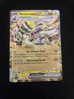 Revaroom EX 015/064 Shrouded Fable Double Rare Pokemon TCG Card Mint Condition - Image 1