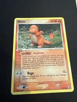 Pokemon TCG - 4 Card Bundle - Ditto - Vintage Ex - Mr. Mime, Geodude, Charmander - Image 2