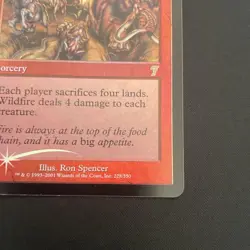 Wildfire First Edition Foil English Version - Image 4