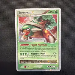 Torterra LV.X 122/130 Diamond & Pearl Ultra Rare Holo Pokemon Card LPUU - Image 1