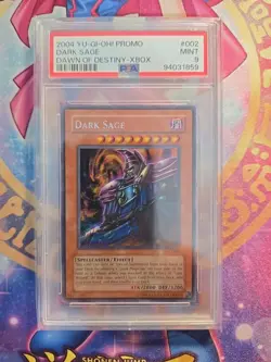 2004 Yu-Gi-Oh! Dawn Of Destiny Xbox Promo Card Lot PSA Graded - Image 2
