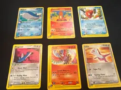 Pokemon TCG E-reader Lot - 6 Cards - Latias, Ho-oh, Dragonair, Charmander - Image 1