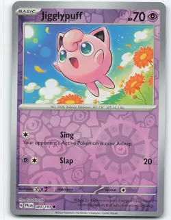 Jigglypuff #083/193, SV02: Paldea Evolved, Reverse holo Pokemon card - Image 1