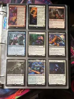 TMNT MTG Collection All Types Of Cards In Binder (R,UC,C, And Borderless) - Image 5