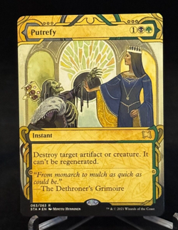 MTG STA Strixhaven Mystical Archives Etched Foil Putrefy - Rare - Image 1