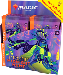 Magic The Gathering MTG Innistrad Midnight Hunt Collector Sealed Booster Box NEW 630509987290 - Image 1