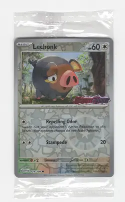 Pokemon Scarlet & Violet Lechonk 154/198 Promo EU EXCLUSIVE SEALED - Image 1