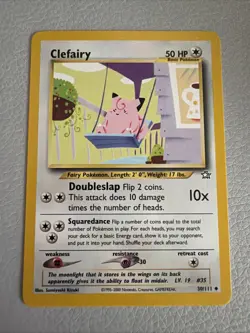 CLEFAIRY - 30/111 - Neo Genesis - Pokemon Card - NM - Image 1