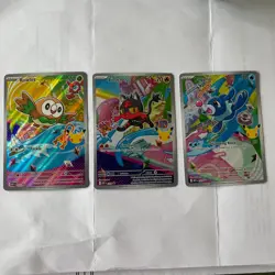 Pokemon First Partner Collection Alolan Starters - Litten, Rowlet, Popplio - Image 1