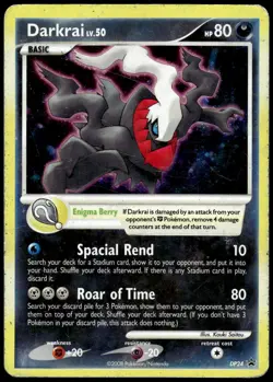 Darkrai DP24 Holo Promo Diamond and Pearl Promos Pokemon Holo DMG - Image 1