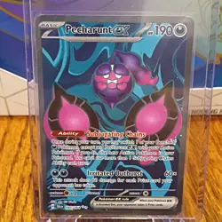 Pokemon Pecharunt EX 085/064 Sv: Shrouded Fable Ultra Rare Holo 190 HP - Image 1