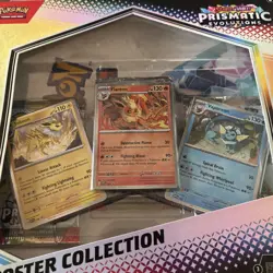 Pokemon TCG SV8.5 Prismatic Evolutions Poster Collection Box Factory Sealed New! - Image 2