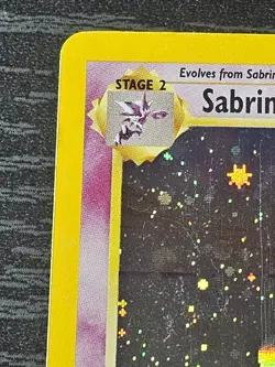 Pokemon TCG Sabrina's Gengar Gym Challenge 014/132 Gym Heroes Holo LP - Image 2