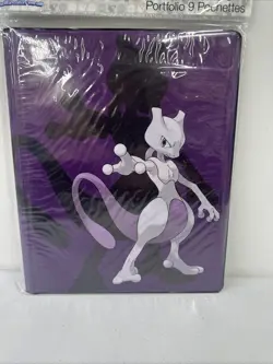Ultra Pro Pokemon TCG 9 Pocket Portfolio Album MEWTWO w/ Pages (Holds 180) BNIP - Image 2