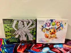 Pokemon Center Prismatic Evolutions & Perfect Order Elite Trainer Box ETB SEALED - Image 1