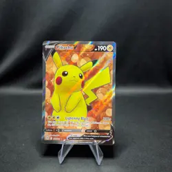 Pikachu V 157/172 Full Art Ultra Rare Pokemon TCG - Brilliant Stars - NM/M - Image 1
