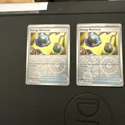 082/086 2025 White Flare [ Energy Retrieval REVERSE HOLO X2 - Image 1