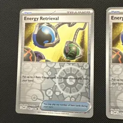 082/086 2025 White Flare [ Energy Retrieval REVERSE HOLO X2 - Image 2