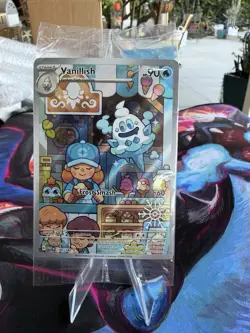 Vanillish 190/182 SV04 Paradox Rift Sealed Holiday Stamped Sealed Pokemon NM - Image 1