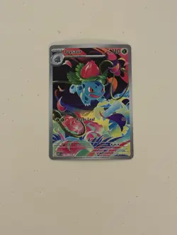 Ivysaur Illustration Rare 134/132 Mega Evolution Pokemon TCG English BEAUTIFUL - Image 1
