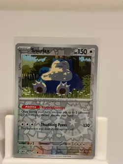 Snorlax 143 NEAR MINT 151 165 Pokemon Reverse Holo - Image 2