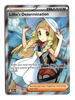 Pokemon Lillie's Determination 169/132 ME01: Mega Evolution Ultra Rare - Image 1