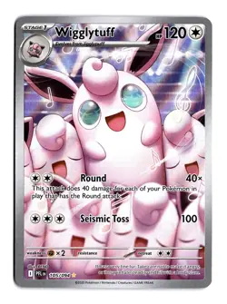Pokemon Wigglytuff 105/094 ME02: Phantasmal Flames Illustration Rare - Image 1