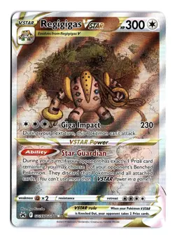 Pokemon Regigigas VSTAR GG55/GG70 Crown Zenith: Galarian Gallery Ultra Rare - Image 1
