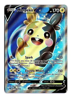 Pokemon Morpeko V (Full Art) 190/202 SWSH01: Sword & Shield Base Set Ultra Rare - Image 1