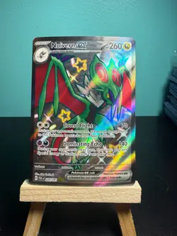 Pokemon TCG Noivern ex 220/091 Paldean Fates Full Art Shiny Holo - Image 1