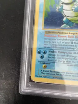 Pokemon Blastoise Shadowless PSA 1 - Image 5