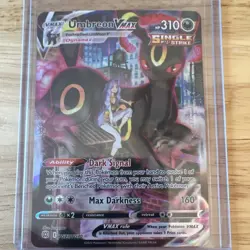 Pokemon TCG Umbreon VMAX TG23/TG30 Brilliant Stars Holo Ultra Rare - Image 1