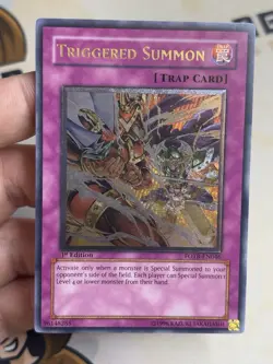 Triggered Summon FOTB-EN046 Ultimate Rare 1st Edition YuGiOh! NM - Image 2