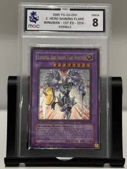Yu-Gi-Oh Elemental Hero Shining Flare Wingman 1st Edition Ultimate Rare EEN-EN03 - Image 1