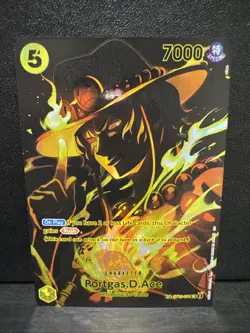 Portgas D Ace ST13-011 SP Legacy Of The Master One Piece NM - Image 1