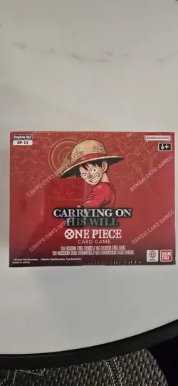 One Piece OP-13 'Carrying on his will' SEALED. - Image 1