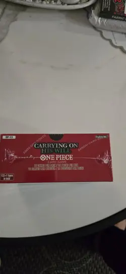 One Piece OP-13 'Carrying on his will' SEALED. - Image 2