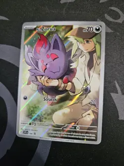 N's Zorua 189 Sv: Scarlet & Violet Promo Cards Holo NM - Image 3