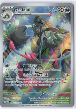 Pokemon Card Grafaiai 223/193 Paldea Evolved Ultra Rare Full Art - Image 1