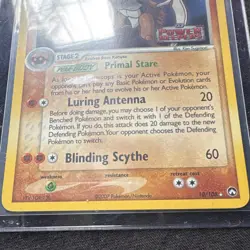 Pokemon Kabutops EX Holo Rare EX Power Keepers 10/108 Ancient Stage 2 Card - Image 3