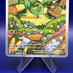 Pokemon TCG Snivy IR Black Bolt English Holo Card 087/086 - Image 4