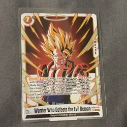 Bandai Dragon Ball Super FB09 SR Lot Zen-Oh Gamma Son Goku Vegeta Pan 8 Cards - Image 4