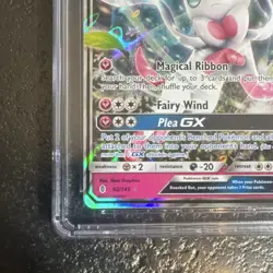 CGC 9 MINT Sylveon GX 2017 Guardians Rising 92/145 Holo Pokemon Card 92/145 - Image 5