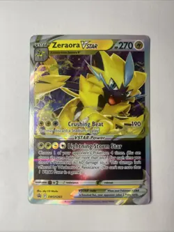Zeraora VSTAR SWSH265 SWSH: Sword & Shield Promo Cards Holo - Image 1