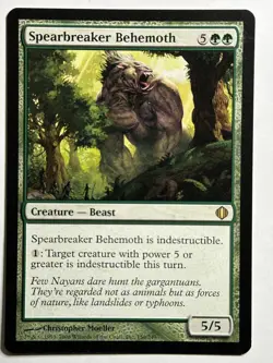 Spearbreaker Behemoth Shards of Alara 150 LP-NM MTG Card - Image 1