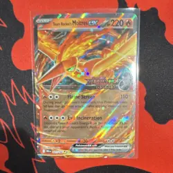 Pokemon Team Rocket's Moltres EX Destined Rivals Holo Lot (3 Cards, 229/182, 23… - Image 4